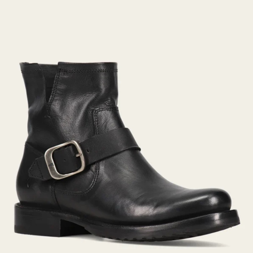 FRYE & Co Natalie Short Engineer Moto Ankle Bootie Size 7 Boot
